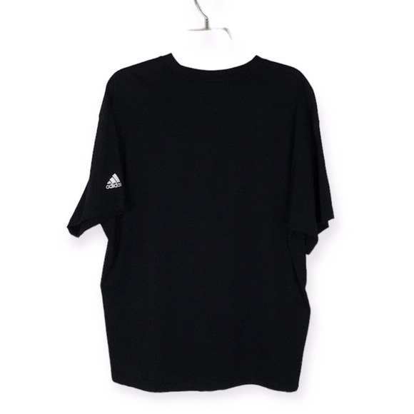 Adidas Black Candace GFX Ace Basketball T Shirt Tee Size L Short Sleeve NWT - Picture 4 of 8